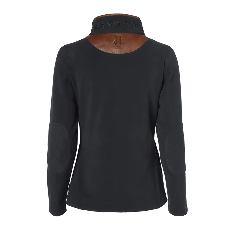 Holland Cooper Country Fleece Quarter Zip - Ink Navy-2